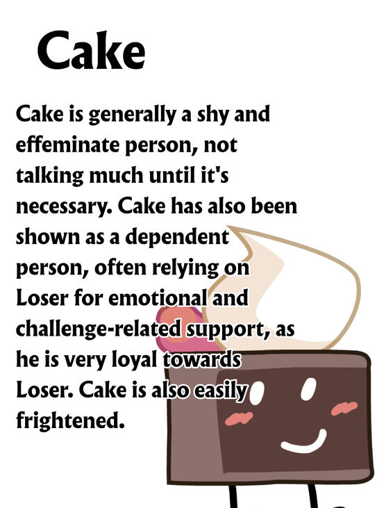Cake (BFDI/BFB/TPOT)
